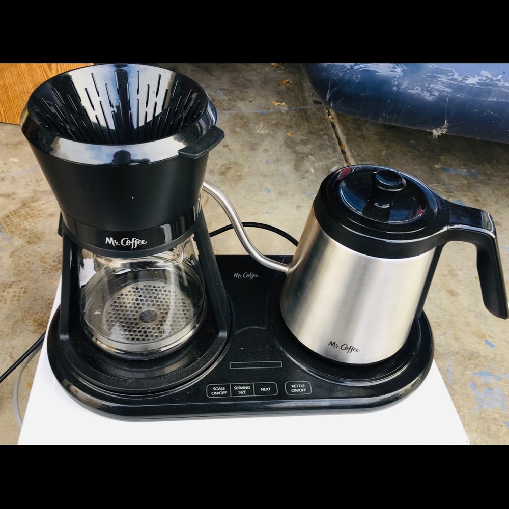 Mr. Coffee all in one at home pour over maker.